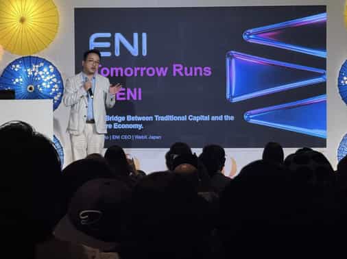 ENI Takes the Stage at WebX Japan and Builds a Bridge from Traditional Capital to the Future Economy
